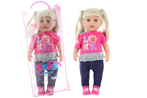 Poupée blonde en sachet 45 cm