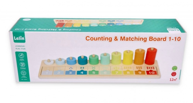 Puzzle en bois Apprenons à compter
