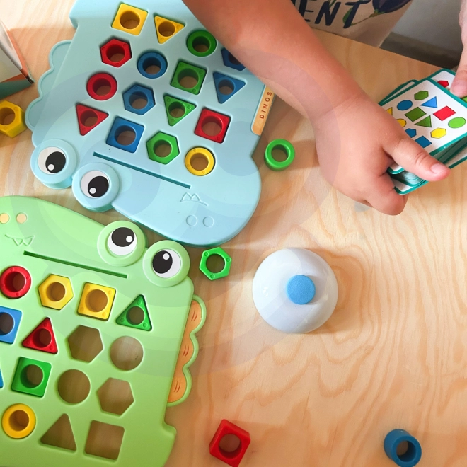 Woopie Montessori puzzle dinosaure - Jeu d'adresse
