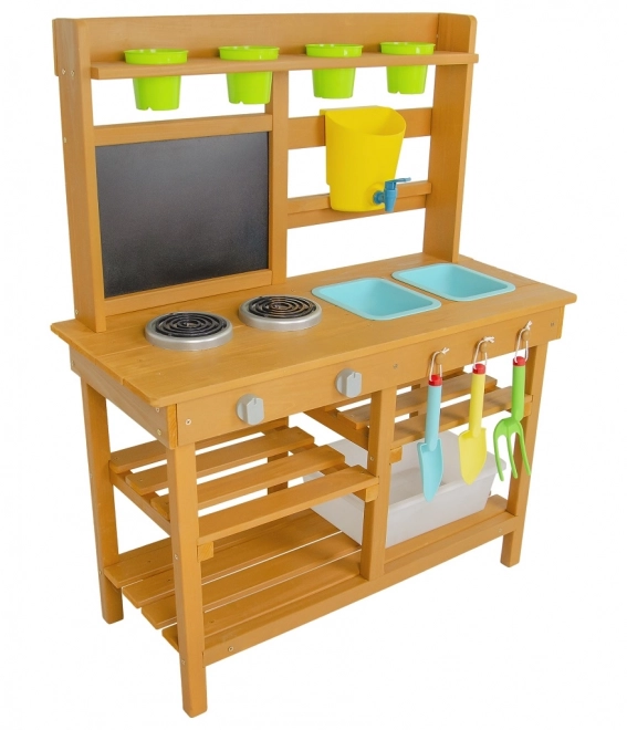 Cuisine de jardin en bois 2Kids Toys