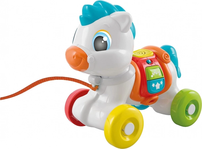 Clementoni Baby poney interactif à tirer