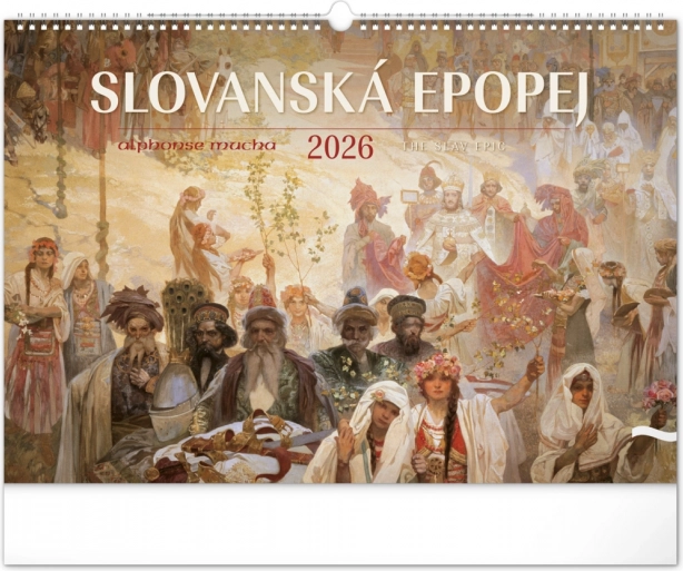 Calendrier mural L’Épopée slave 2026