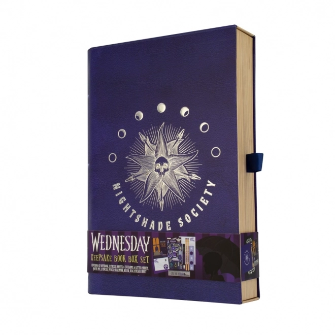 Coffret cadeau Wednesday avec souvenirs