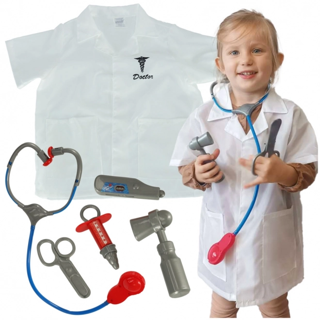 Costume enfant médecin avec accessoires 3-8 ans