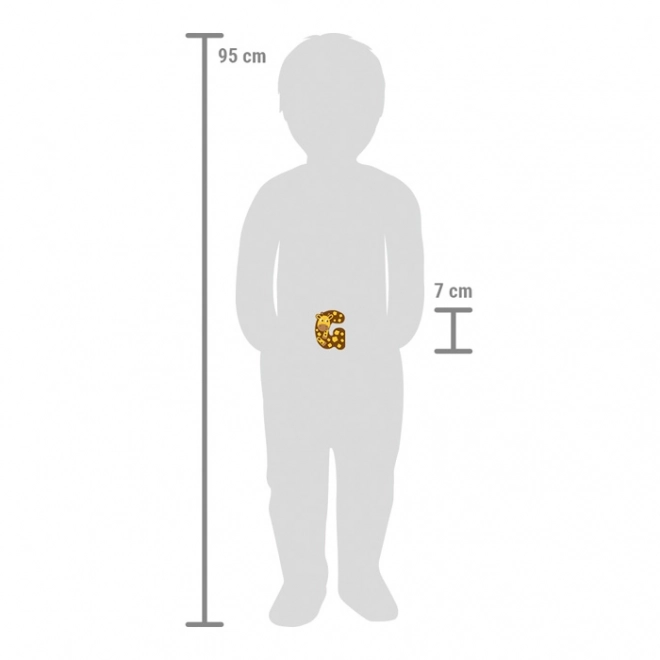Petite Lettre G en bois Girafe Small Foot