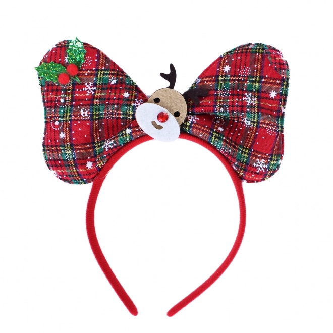 Noeud papillon de Noël avec renne