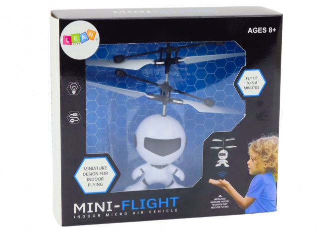 Astronaute volant Drone télécommandé - hélicoptère Blanc