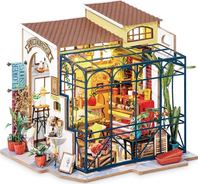 Fleuriste Emily - Maison miniature DIY