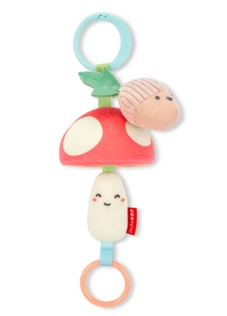 Suspension sensorielle douce pour poussette Houbička Farmstand