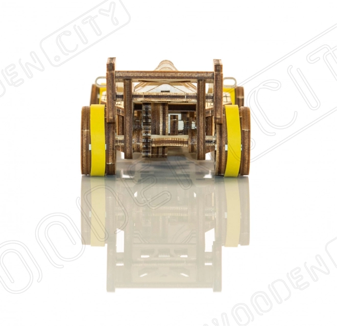 WOODEN CITY 3D puzzle Voiture de Course Bolid 108 pièces