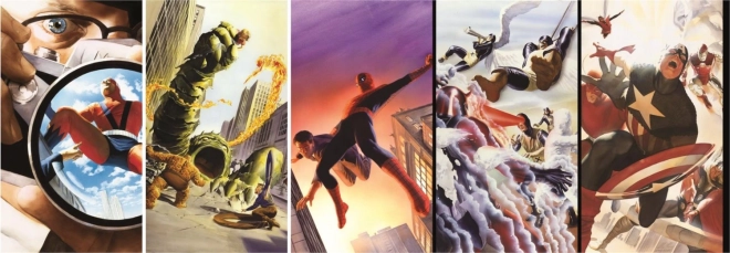 Puzzle panoramique Clementoni Marvel 80 ans 1000 pièces