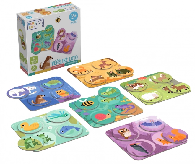 KukiKuk 80034 Véeéliké loto Nid d'animaux