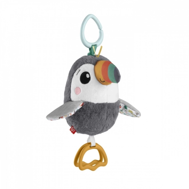 Pendentif avec toucan flottant