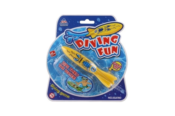 Torpille en plastique pour plongée 13 cm