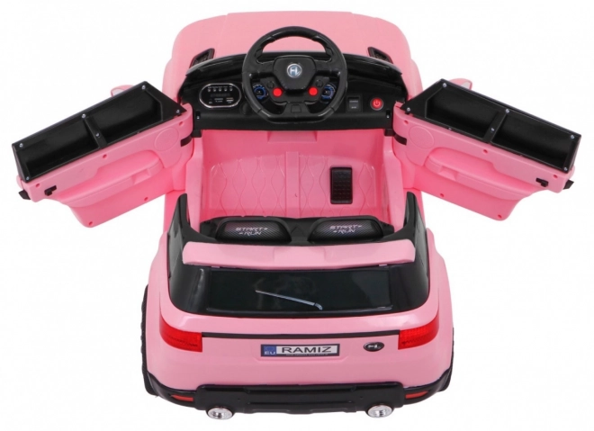 Voiture électrique Land Rapid Racer rose