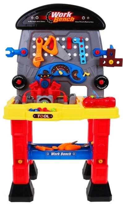 Atelier pour enfants avec moteur et effets lumineux