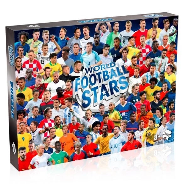 Puzzle 1000 pièces Étoiles du football mondial