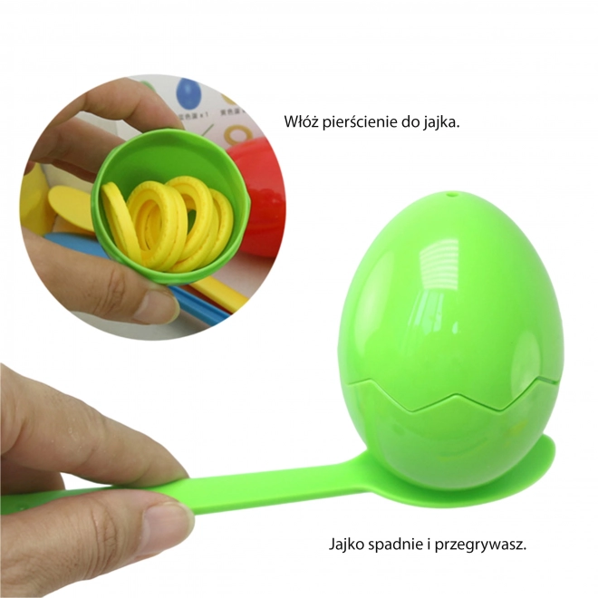 Jeu de compétence Woopie œufs d'équilibre