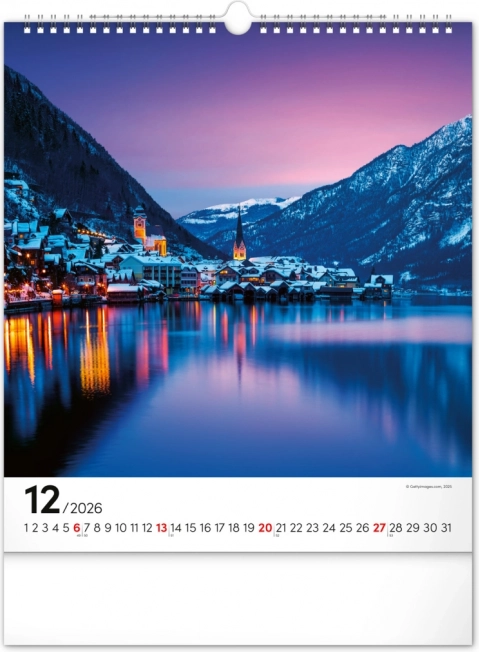 Calendrier mural Inspiration 2026
