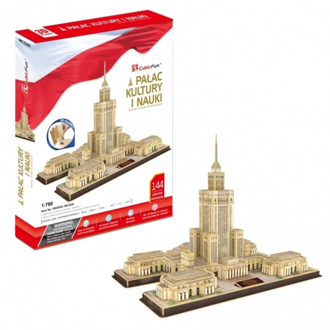 144 pièces puzzle 3D Palais de la Culture et de la Science