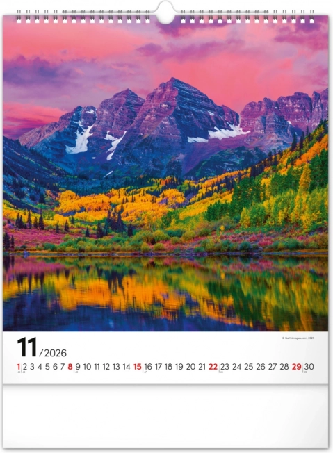 Calendrier mural Inspiration 2026