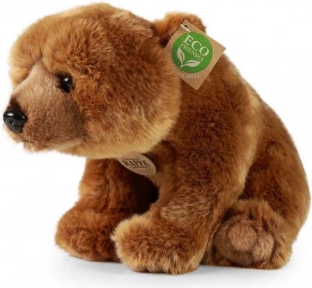 Rappa ours grizzli en peluche 30 cm éco-responsable