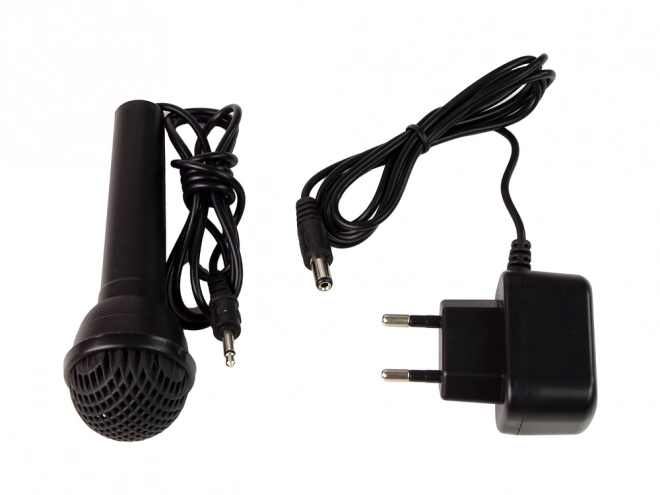 Instrument électronique à clavier avec microphone et radio FM, 61 touches