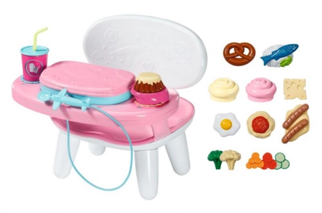 Chaise haute BABY born avec effets sonores