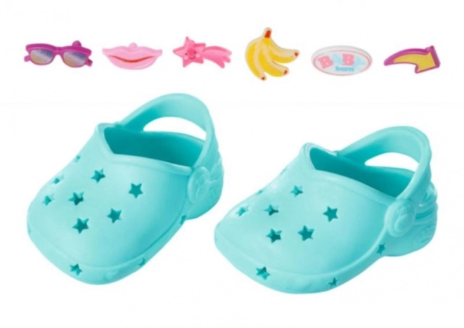 BABY born Sandales en gomme, 3 types, 43 cm