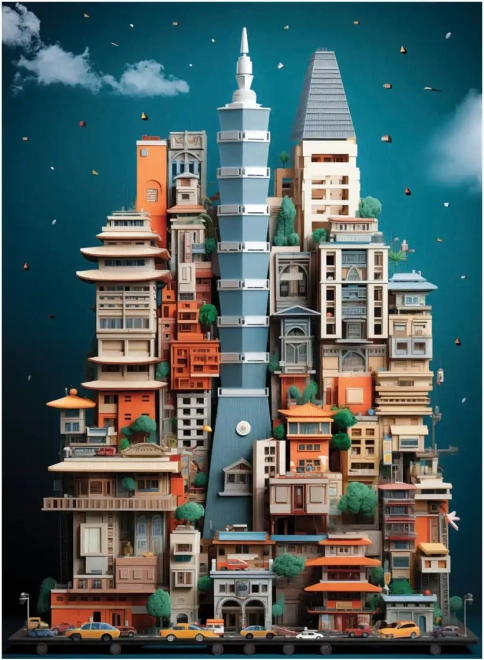 Puzzle Taipei 1000 pièces