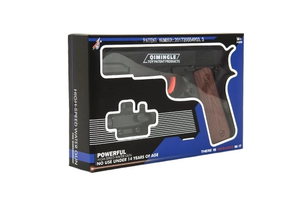 Pistolet en plastique à balles souples - 20 cm