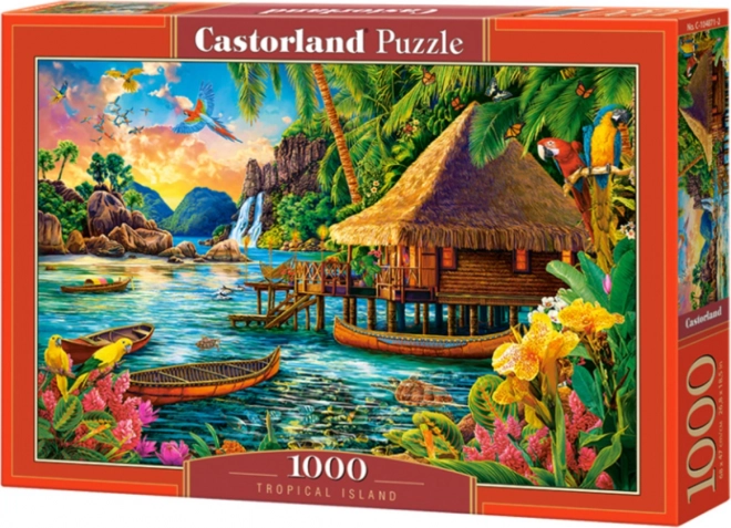 Puzzle 1000 pièces Île tropicale