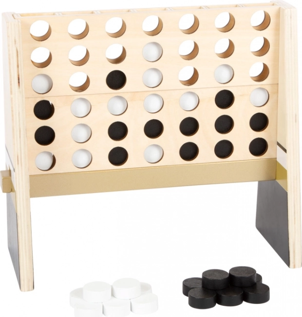 Jeu en bois Puissance 4 Small Foot Gold Edition