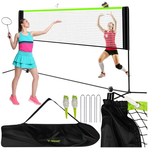 Réseau sportif portable pour le volley-ball, le badminton et le tennis