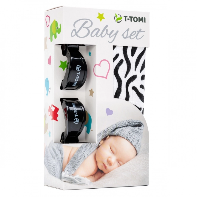 ENSEMBLE BÉBÉ T-TOMI - Zèbre