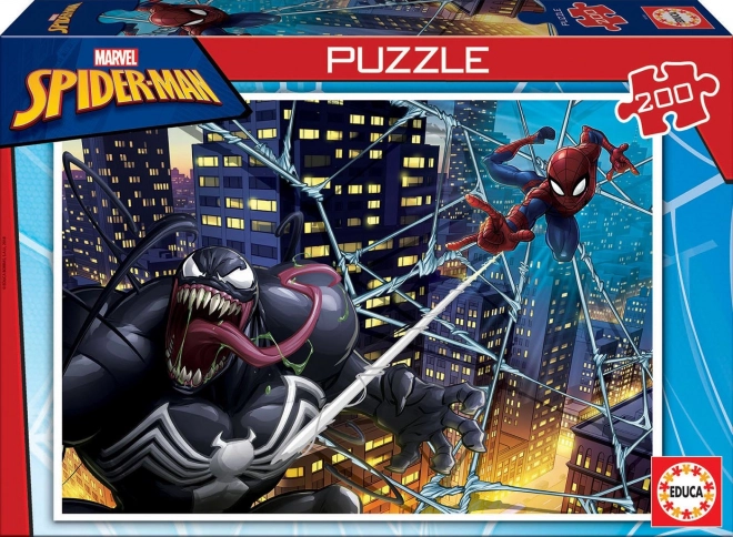 EDUCA Puzzle Spiderman et Venom 200 pièces