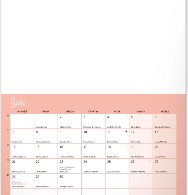 Calendrier familial créatif 2026