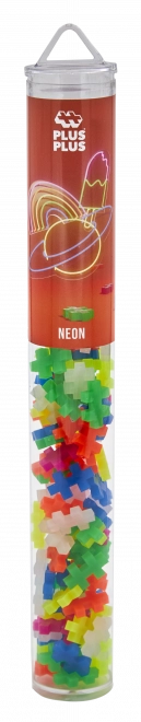 Plus-Plus Mélange Néon (100 pcs) Tube