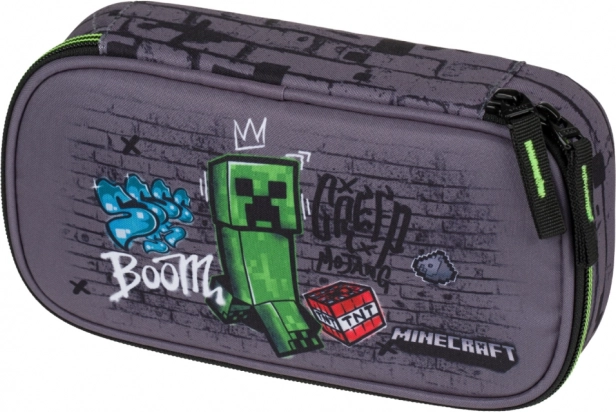 Ensemble 3 Skate Baagl Minecraft TNT: Sac à dos, Trousse, Sac