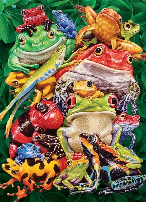 Puzzle Bizness Grenouille 1000 Pièces