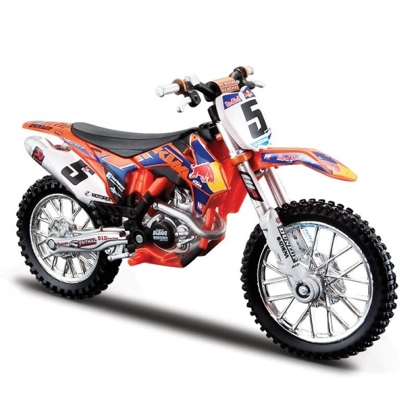 Bburago Red Bull Factory KTM Racing moto 1:18, différents types