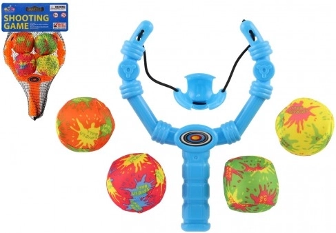 Lance-pierre en plastique avec bombes à eau 4 pcs