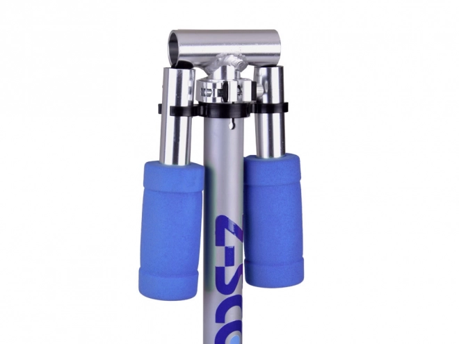 Trottinette enfant pliable avec roues lumineuses – Bleu marine