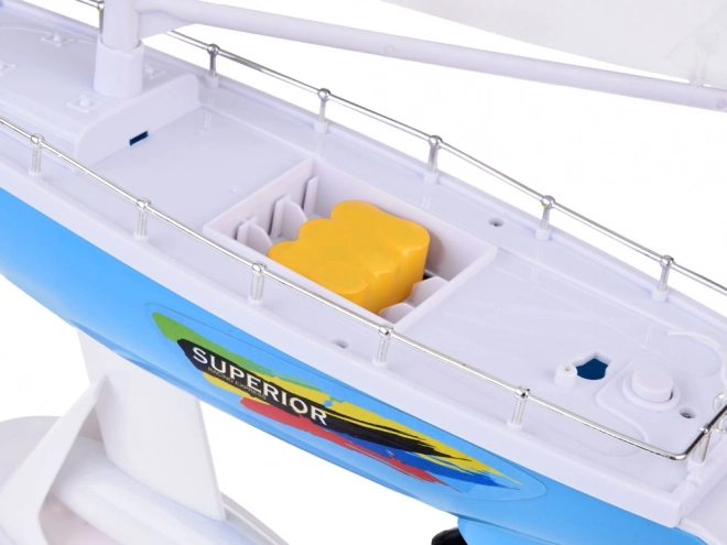 Bateau de plaisance télécommandé amusant pour enfants
