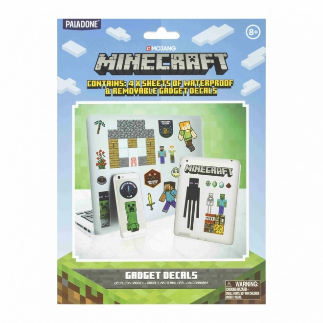 Autocollants à motif Minecraft