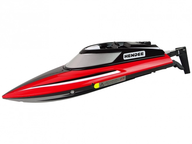Bateau à moteur R/C 2.4G Rouge 20-25 KM/H