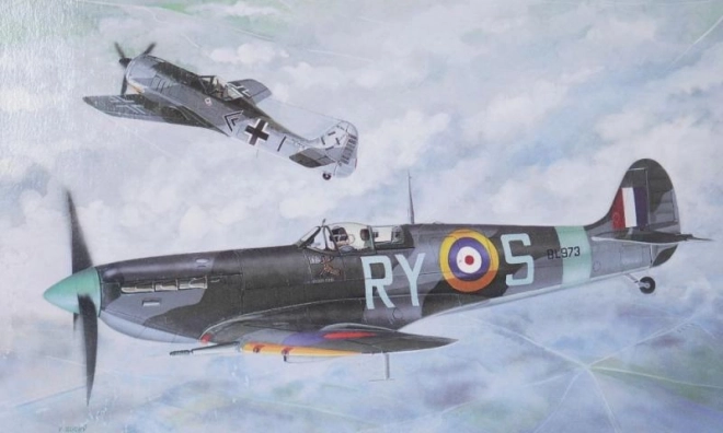 maquette d’avion supermarine spitfire mk.vb 1:72