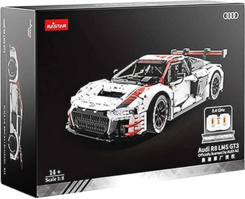 Kit RC Voiture Audi R8 1:8 de Rastar avec 3322 Pièces