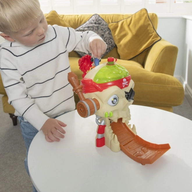 Teamsterz crâne de pirate avec une petite voiture changeante