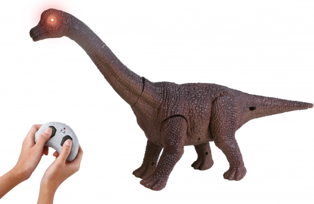 Dinosaure Brachiosaurus télécommandé 18 cm